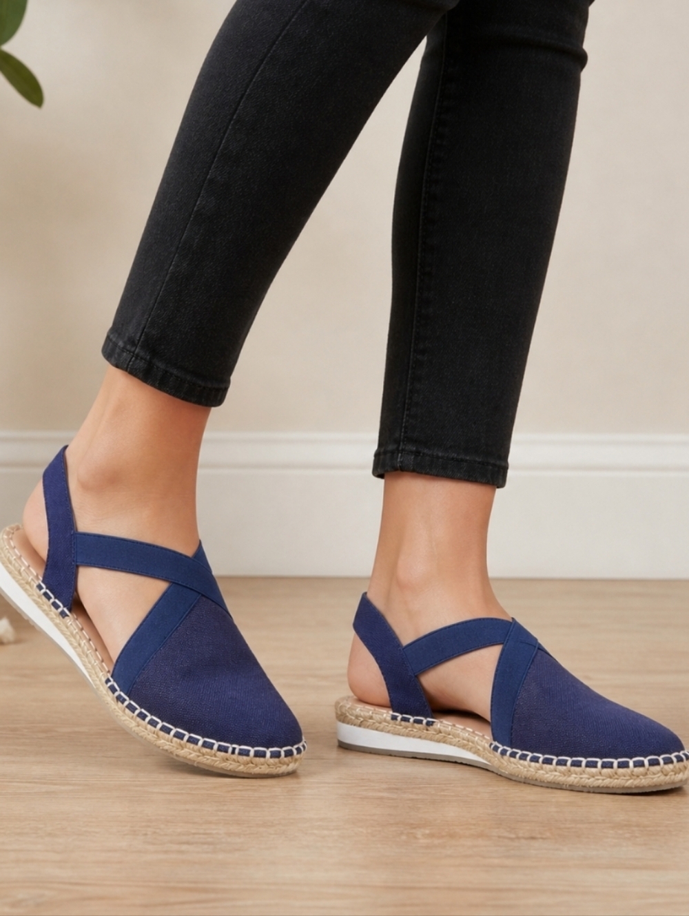 Lucky Brand Rifka Coastal Boho Slingback Espadrille Flats. Women's Size 8M